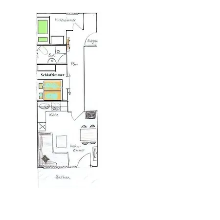 Holiday home - 2 Min Zum
